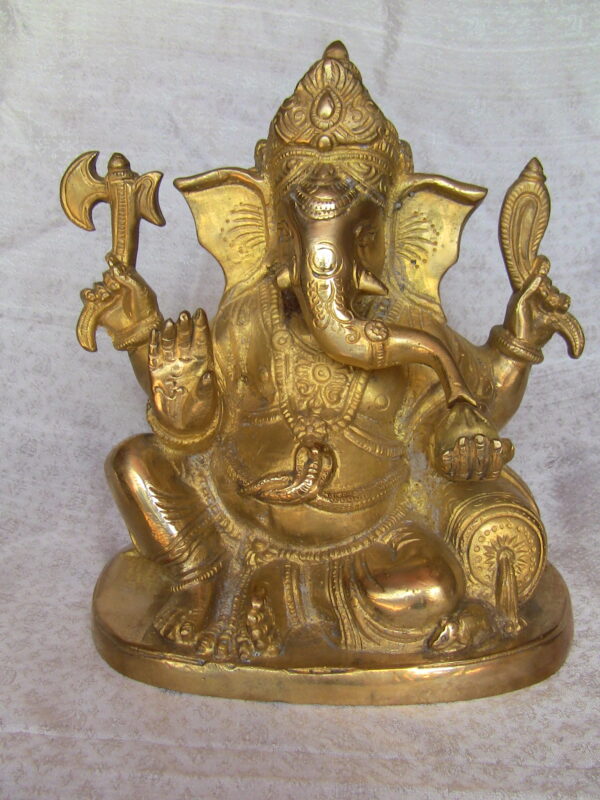 Ganesh, sitting