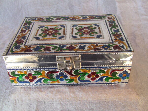 Wood w Embossed Metal