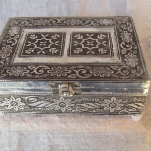 Wood w Embossed Metal