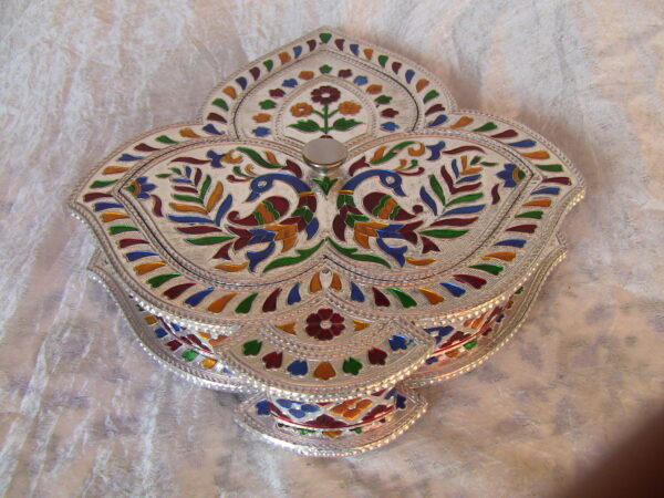 Wood w Embossed Metal
