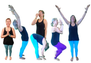 Yoga Poses Collage